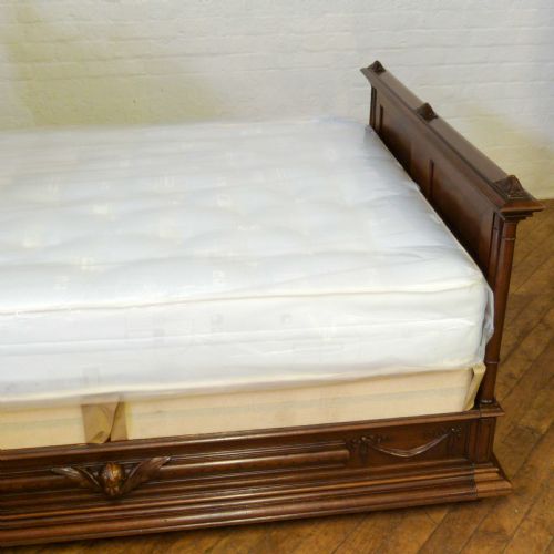 19TH CENTURY WALNUT FRENCH BED - ADDITIONAL PHOTO 9