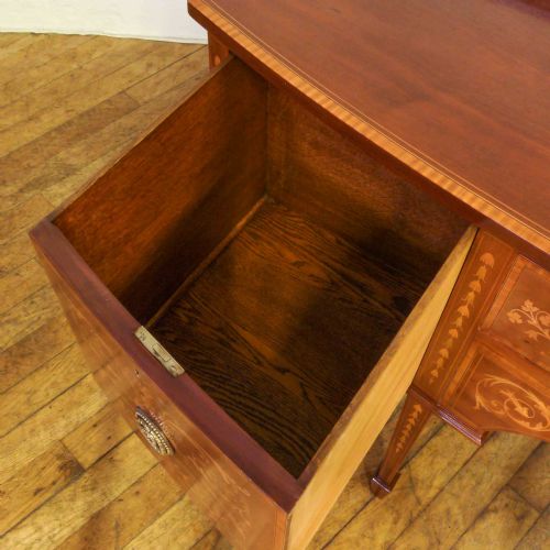 EDWARDIAN INLAID MAHOGANY SIDEBOARD - ADDITIONAL PHOTO 3