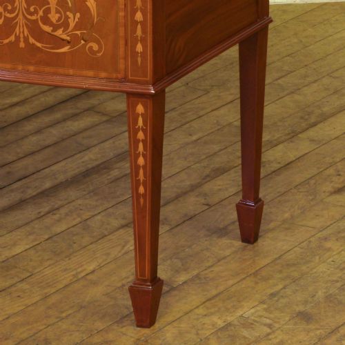 EDWARDIAN INLAID MAHOGANY SIDEBOARD - ADDITIONAL PHOTO 7