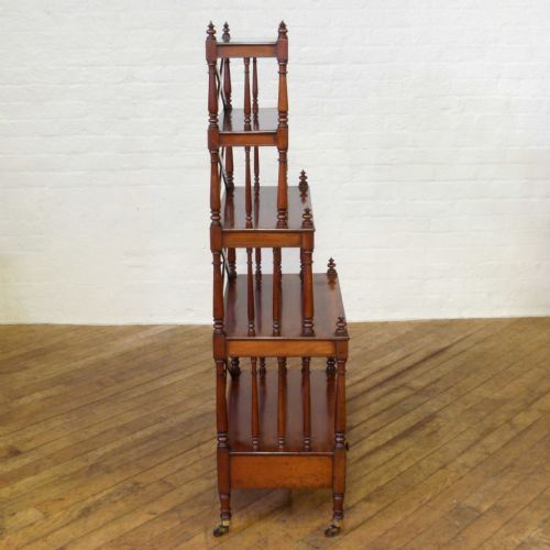 REGENCY MAHOGANY WHATNOT - ADDITIONAL PHOTO 11