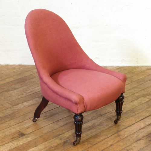 william iv rosewood nursing chair - CATEGORY: ANTIQUE CHAIRS - DATED 1800