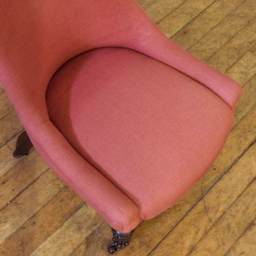 WILLIAM IV ROSEWOOD NURSING CHAIR - ADDITIONAL PHOTO 2