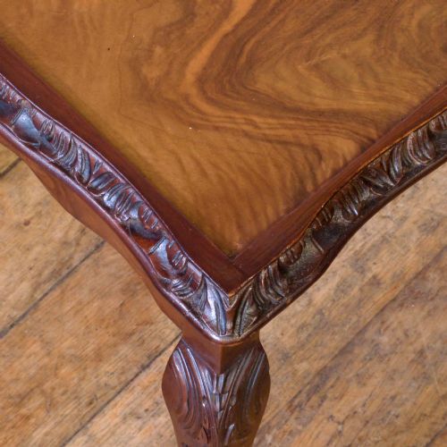 QUEEN ANNE STYLE WALNUT NEST OF TABLES - ADDITIONAL PHOTO 3