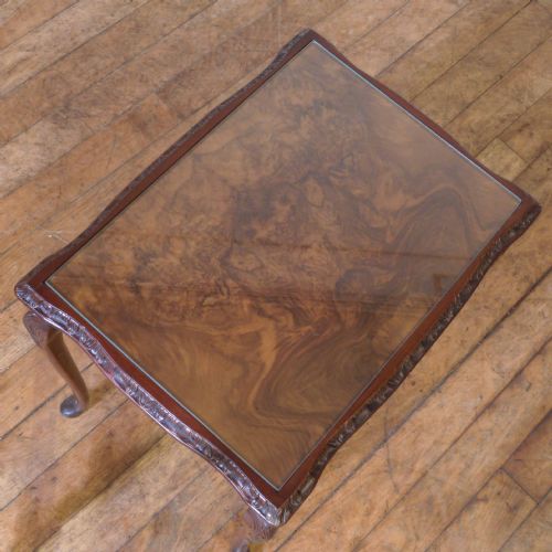 QUEEN ANNE STYLE WALNUT NEST OF TABLES - ADDITIONAL PHOTO 7