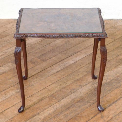 QUEEN ANNE STYLE WALNUT NEST OF TABLES - ADDITIONAL PHOTO 8