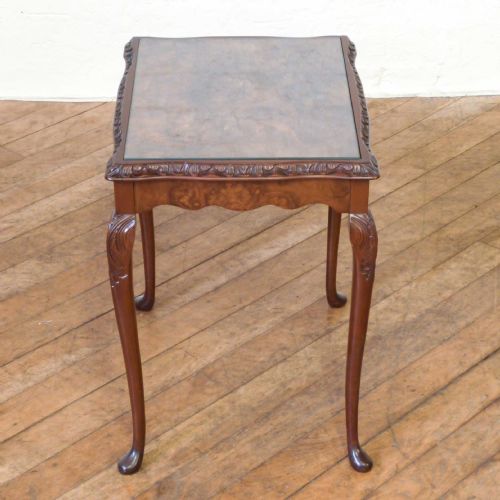 QUEEN ANNE STYLE WALNUT NEST OF TABLES - ADDITIONAL PHOTO 9