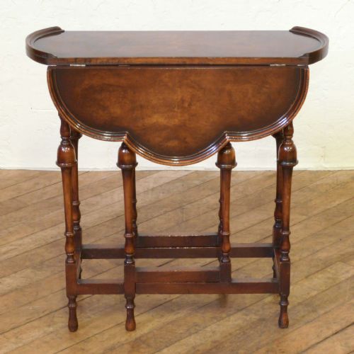 VICTORIAN WALNUT GATELEG TABLE - ADDITIONAL PHOTO 4