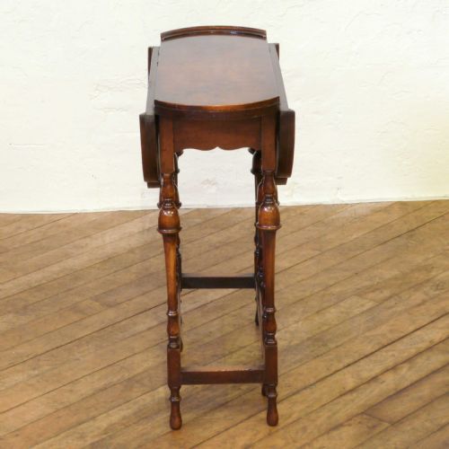 VICTORIAN WALNUT GATELEG TABLE - ADDITIONAL PHOTO 5