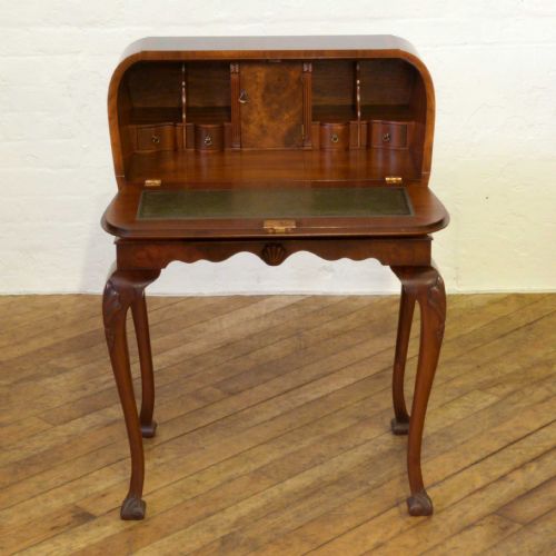 WALNUT LADIES WRITING BUREAU - ADDITIONAL PHOTO 4