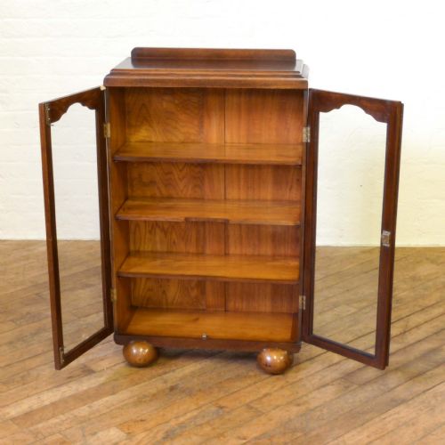 ART DECO OAK BOOKCASE - ADDITIONAL PHOTO 1