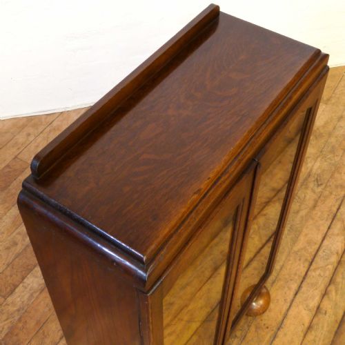 ART DECO OAK BOOKCASE - ADDITIONAL PHOTO 2