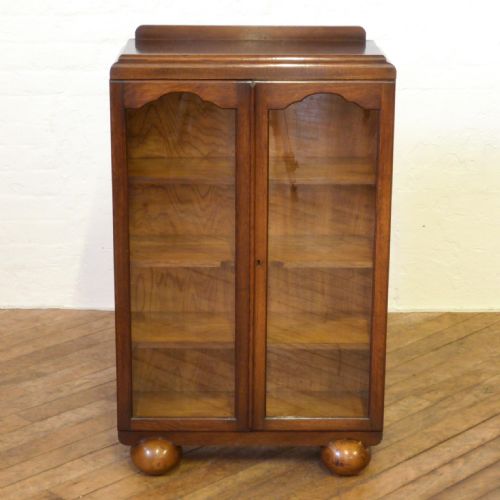 ART DECO OAK BOOKCASE - ADDITIONAL PHOTO 3