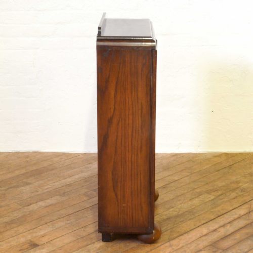 ART DECO OAK BOOKCASE - ADDITIONAL PHOTO 6