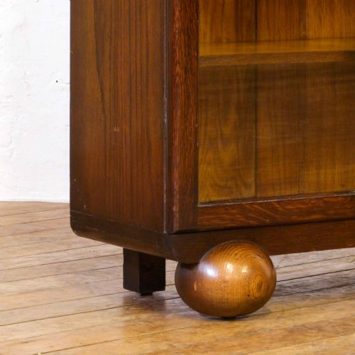 ART DECO OAK BOOKCASE - ADDITIONAL PHOTO 5