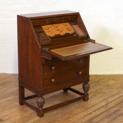 OAK WRITING BUREAU - ADDITIONAL PHOTO 1