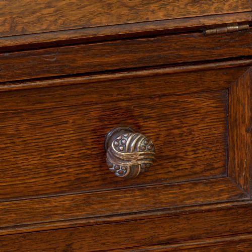 OAK WRITING BUREAU - ADDITIONAL PHOTO 9