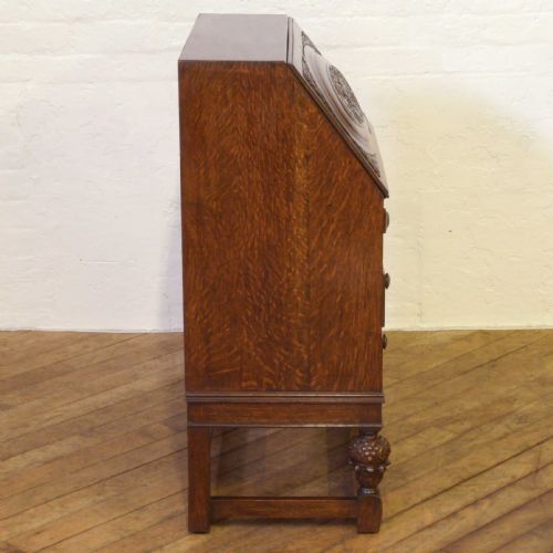 OAK WRITING BUREAU - ADDITIONAL PHOTO 12