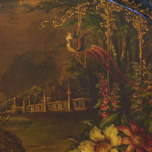 VICTORIAN PAPIER MACHE TRAY - ADDITIONAL PHOTO 3