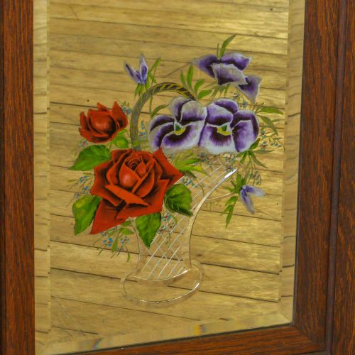 PAIR OF VICTORIAN OAK MIRRORS - ADDITIONAL PHOTO 2