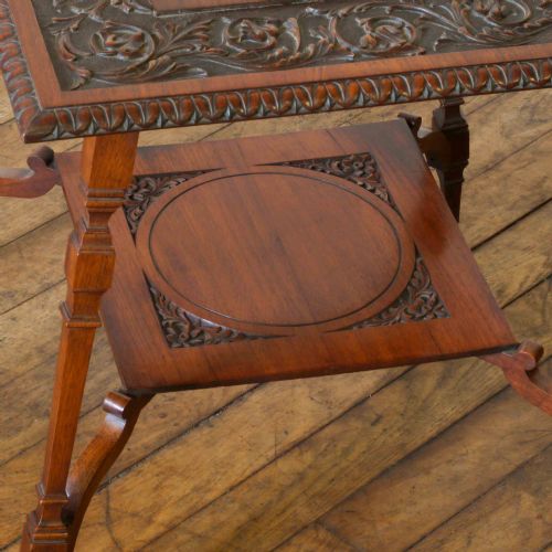 EDWARDIAN WALNUT TABLE - ADDITIONAL PHOTO 4