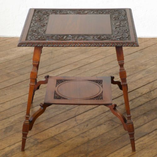 EDWARDIAN WALNUT TABLE - ADDITIONAL PHOTO 7