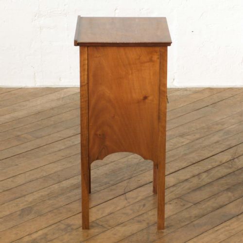 PAIR OF WALNUT BEDSIDE CABINETS - ADDITIONAL PHOTO 12