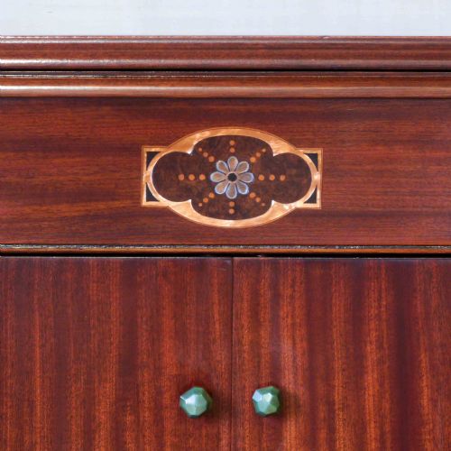 ART DECO MAHOGANY WINDUP GRAMOPHONE - ADDITIONAL PHOTO 2