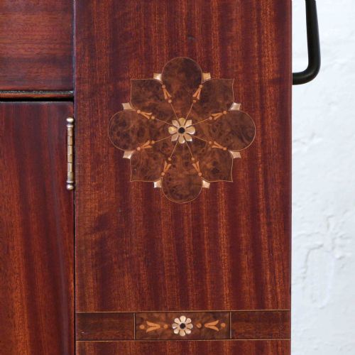 ART DECO MAHOGANY WINDUP GRAMOPHONE - ADDITIONAL PHOTO 3