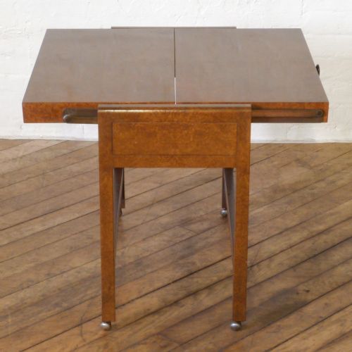 ART DECO WALNUT TEA TROLLEY - ADDITIONAL PHOTO 2