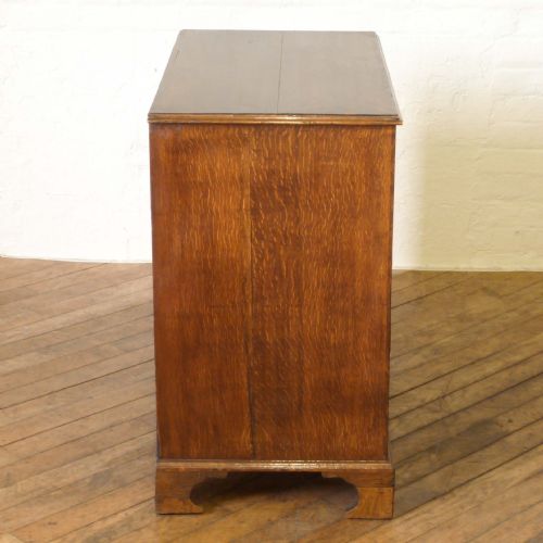 GEORGIAN OAK CHEST OF DRAWERS - ADDITIONAL PHOTO 5