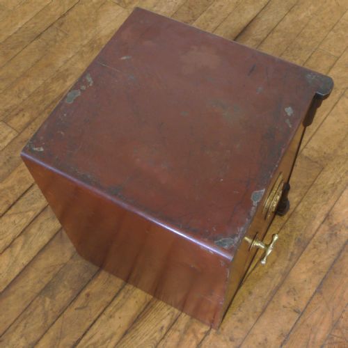 VICTORIAN PAINTED SAFE - ADDITIONAL PHOTO 3
