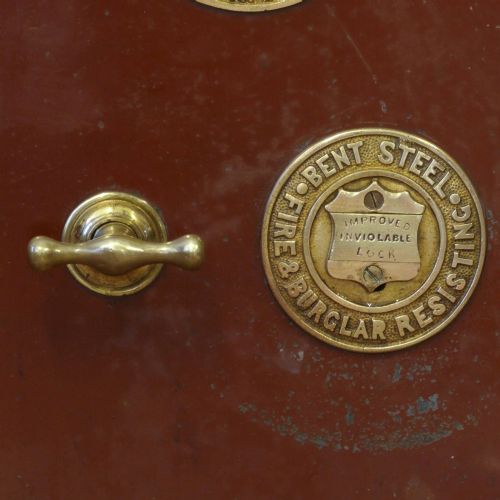 VICTORIAN PAINTED SAFE - ADDITIONAL PHOTO 7