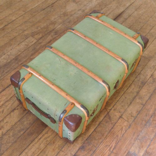 GREEN CANVAS TRUNK - ADDITIONAL PHOTO 5