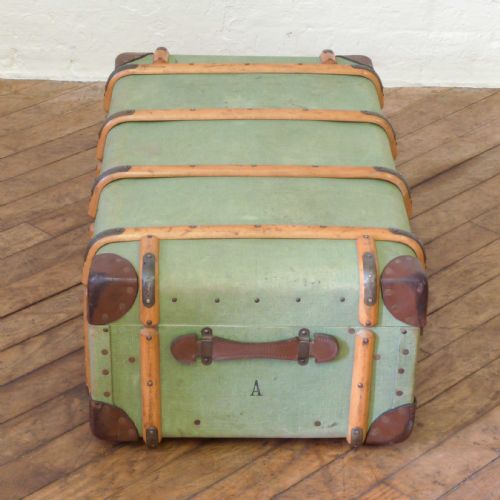 GREEN CANVAS TRUNK - ADDITIONAL PHOTO 7