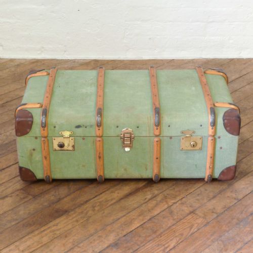 GREEN CANVAS TRUNK - ADDITIONAL PHOTO 8