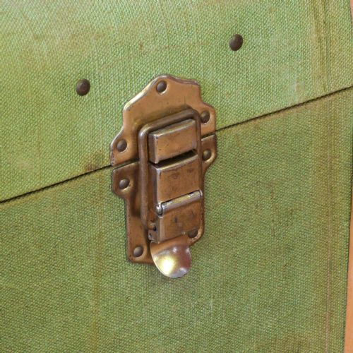 GREEN CANVAS TRUNK - ADDITIONAL PHOTO 10