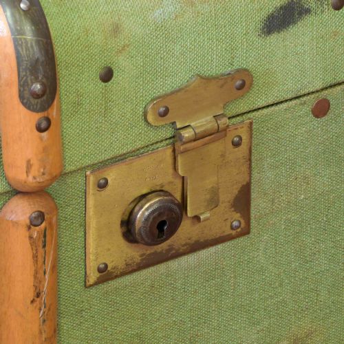 GREEN CANVAS TRUNK - ADDITIONAL PHOTO 11