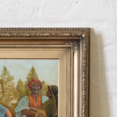 LARGE OIL PAINTING BY W HUMPHREY - ADDITIONAL PHOTO 2