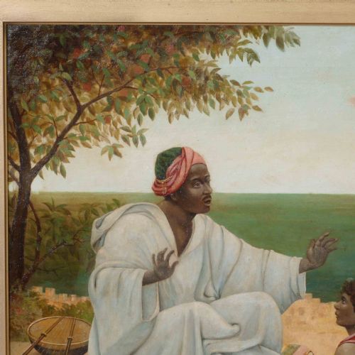 LARGE OIL PAINTING BY W HUMPHREY - ADDITIONAL PHOTO 4