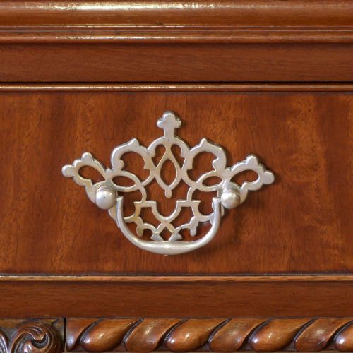 CHIPPENDALE STYLE MAHOGANY CUPBOARD - ADDITIONAL PHOTO 2