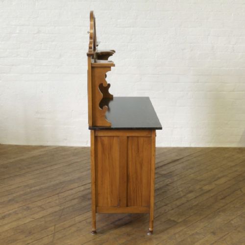 EDWARDIAN BIRCH WASHSTAND - ADDITIONAL PHOTO 8