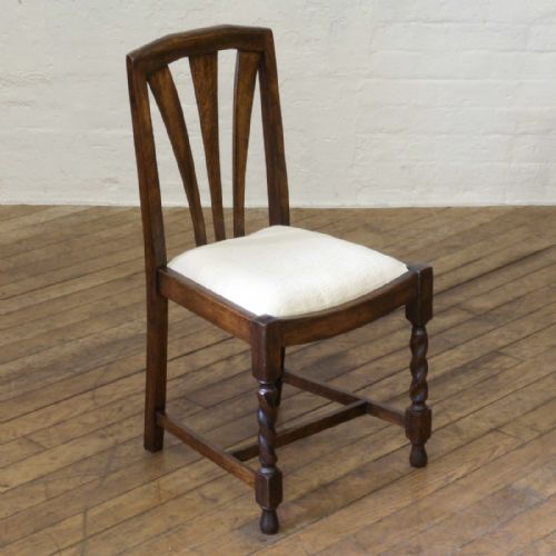 OAK DINING TABLE FOUR CHAIRS - ADDITIONAL PHOTO 5