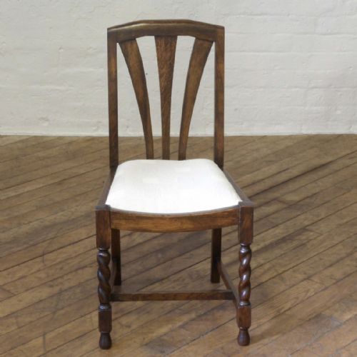 OAK DINING TABLE FOUR CHAIRS - ADDITIONAL PHOTO 6