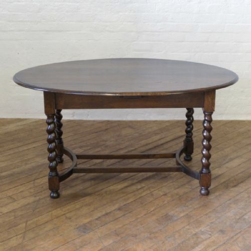 OAK DINING TABLE FOUR CHAIRS - ADDITIONAL PHOTO 8
