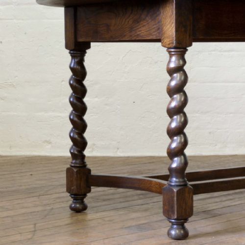 OAK DINING TABLE FOUR CHAIRS - ADDITIONAL PHOTO 11