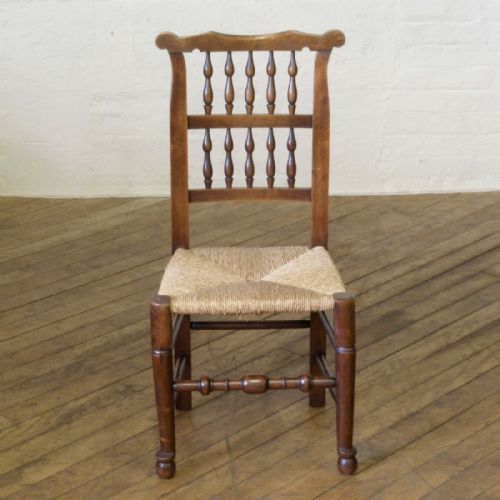SET OF SIX LANCASHIRE SPINDLEBACK CHAIRS - ADDITIONAL PHOTO 5