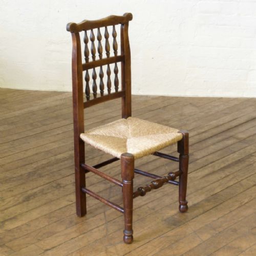 SET OF SIX LANCASHIRE SPINDLEBACK CHAIRS - ADDITIONAL PHOTO 6