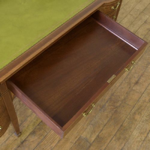 EDWARDIAN LADIES MAHOGANY WRITING DESK - ADDITIONAL PHOTO 3