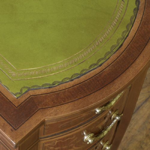 EDWARDIAN LADIES MAHOGANY WRITING DESK - ADDITIONAL PHOTO 8