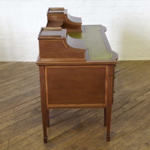 EDWARDIAN LADIES MAHOGANY WRITING DESK - ADDITIONAL PHOTO 9